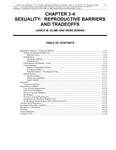 Volume 1, Chapter 3-4: Sexuality: Reproductive Barriers and Tradeoffs