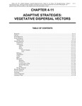 Volume 1, Chapter 4-11: Adaptive Strategies: Vegetative Dispersal Vectors