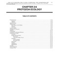 Volume 2, Chapter 2-6 Protozoa Ecology by Janice M. Glime