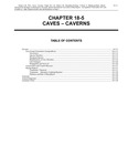 Volume 4, Chapter 18-5: Caves - Caverns